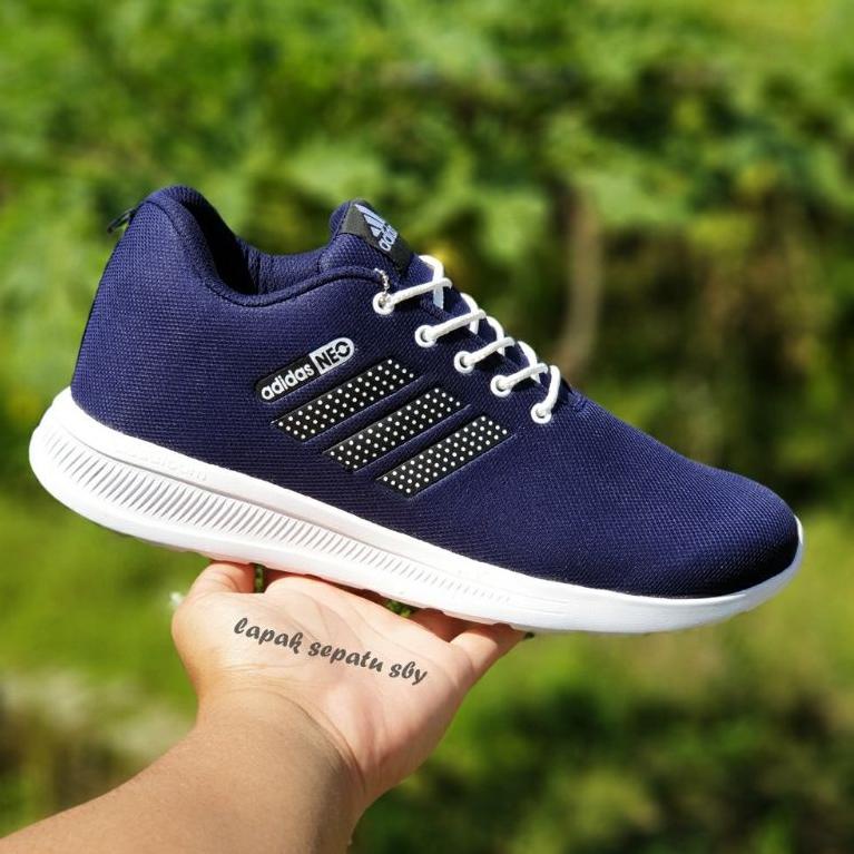 ヷ Sepatu Running Jumbo Big Size Pria 44 45 46 47 48 49 Adidas Sepatu Lari Olahraga Sport Sneakers ➥
