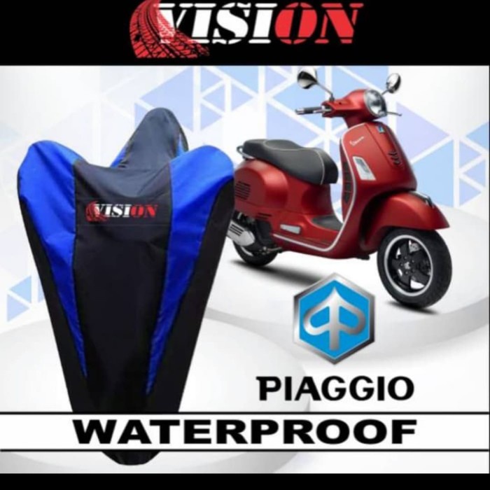 COVER SARUNG PENUTUP BODY MOTOR VESPA PIAGGIO VISION