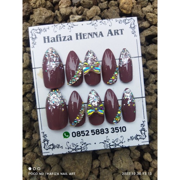 KUKUPALSU NUDE 10 PCS LENGKAP DGN LEM.grosir dan ecer by hafiza henna jember