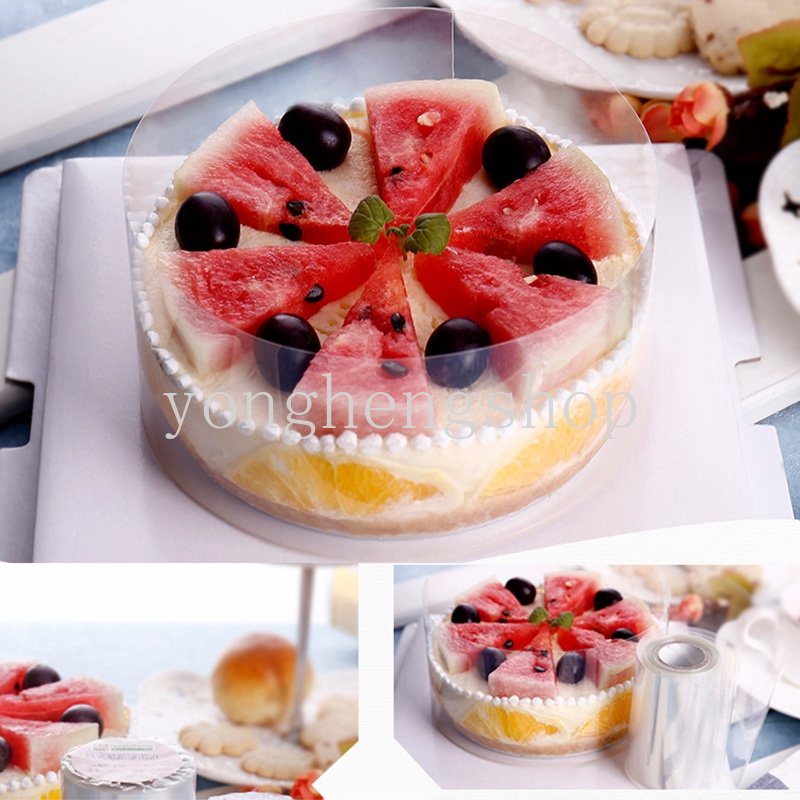 10 M Transparan Edge Wrap Mousse Cake Rim Dessert Mousse Keliling Film DIY Kerah Kue Pastry Decor Dapur Baking Tools