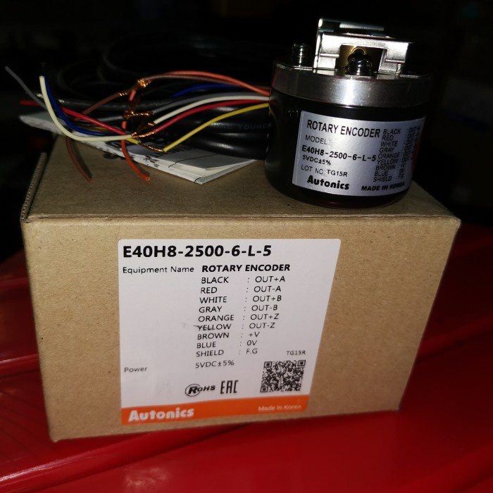 Encoder E40H8-2500-6-L-5 Rotary Encoder Autonics