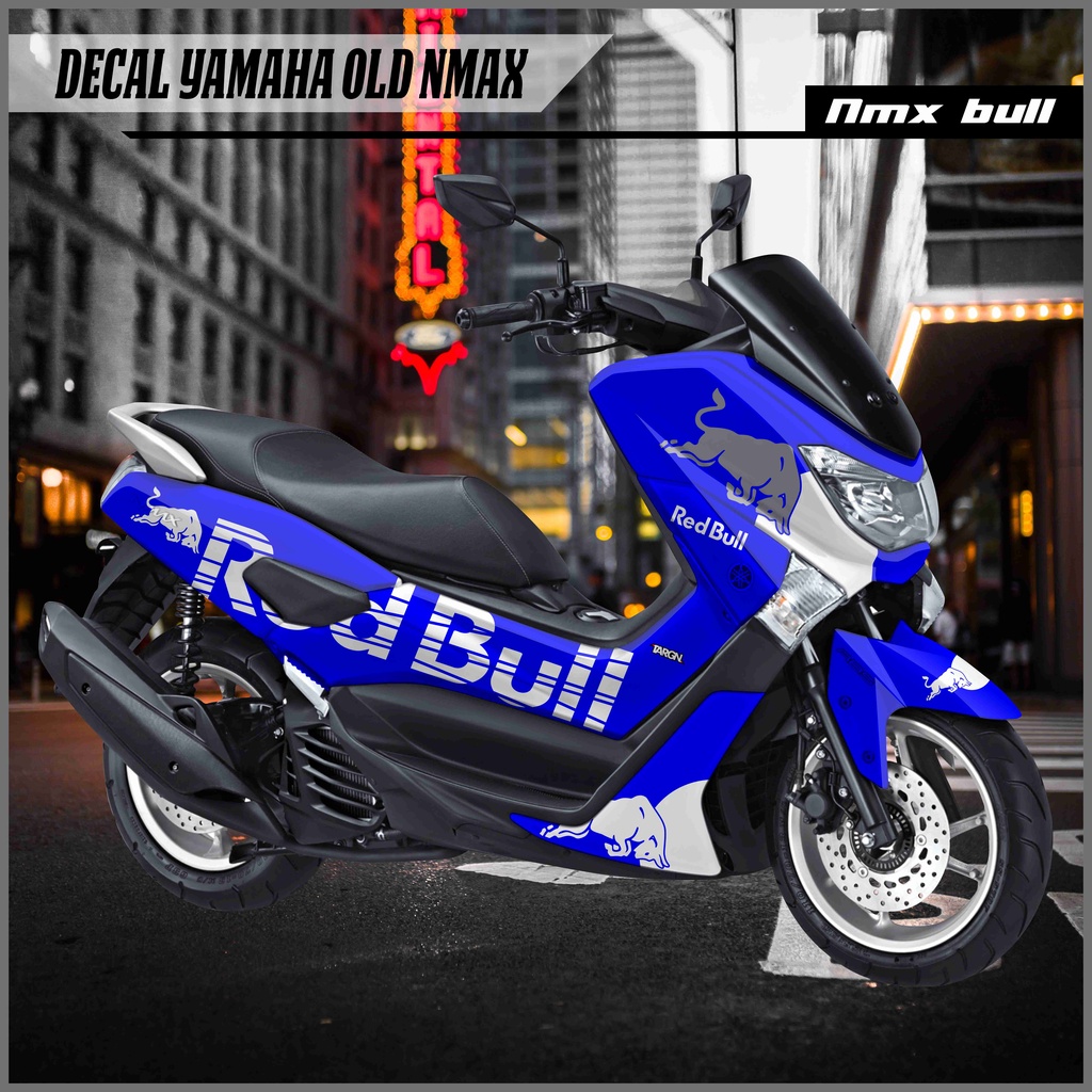 Decal Nmax old Redbull sticker nmax old nmax lama