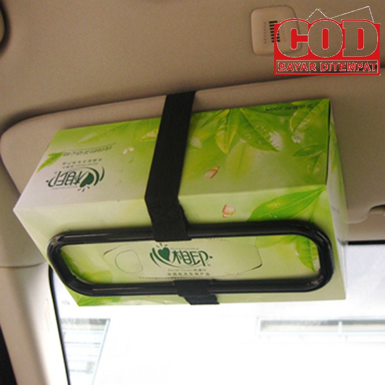 penjepit kotak Tissue paper box holder tempat tisu penyangga mobil car