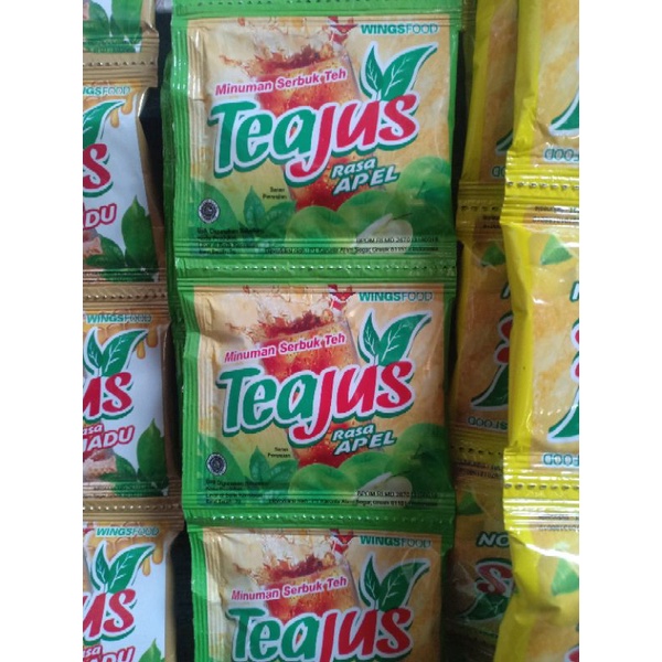 

Tea Jus 1 Renceng isi 10 pcs