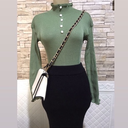 Turtleneck Tiara/Turtleeck wanita/iner tangan panjang