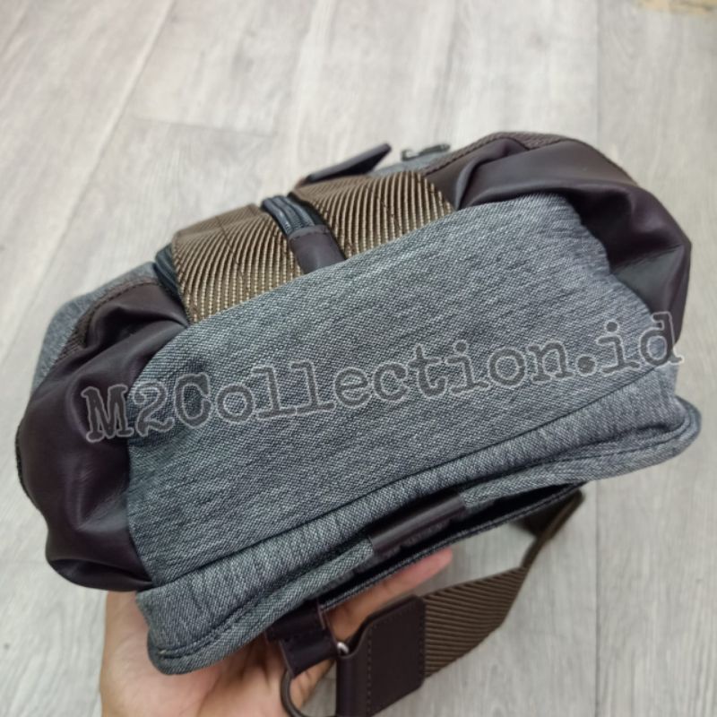 Slingbag Tumi Saratoga Alpha Bravo Grey Bodybag Tas Selempang Mirror Quality