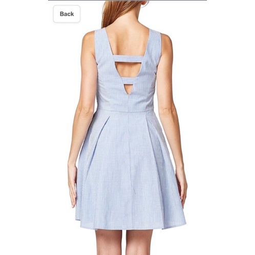Esprit Sleeveless striped dress