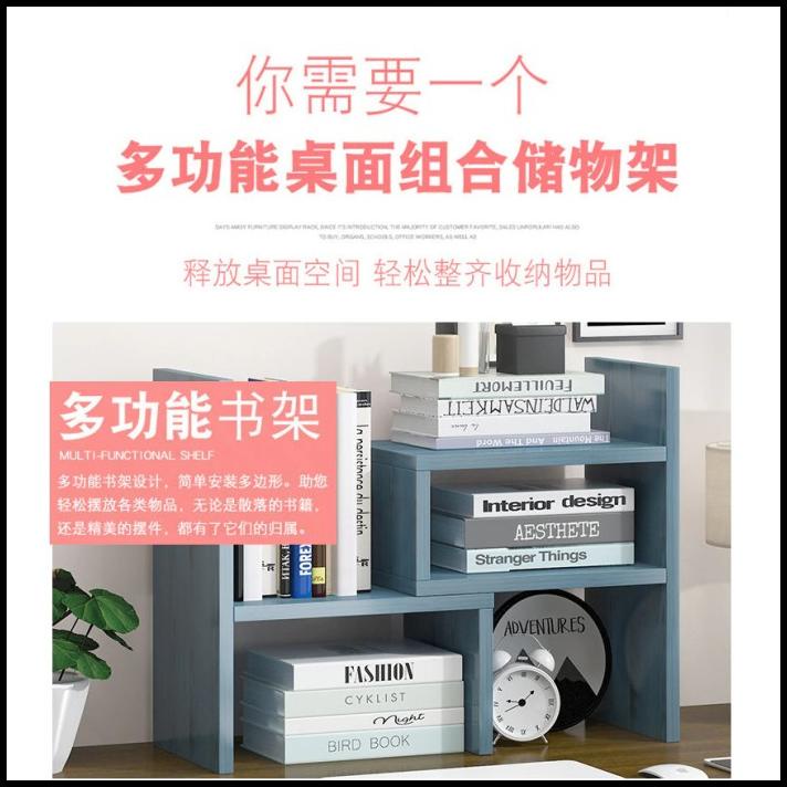 

Diy Rak Meja Buku Bookshelf Tempat Pensil Stationery