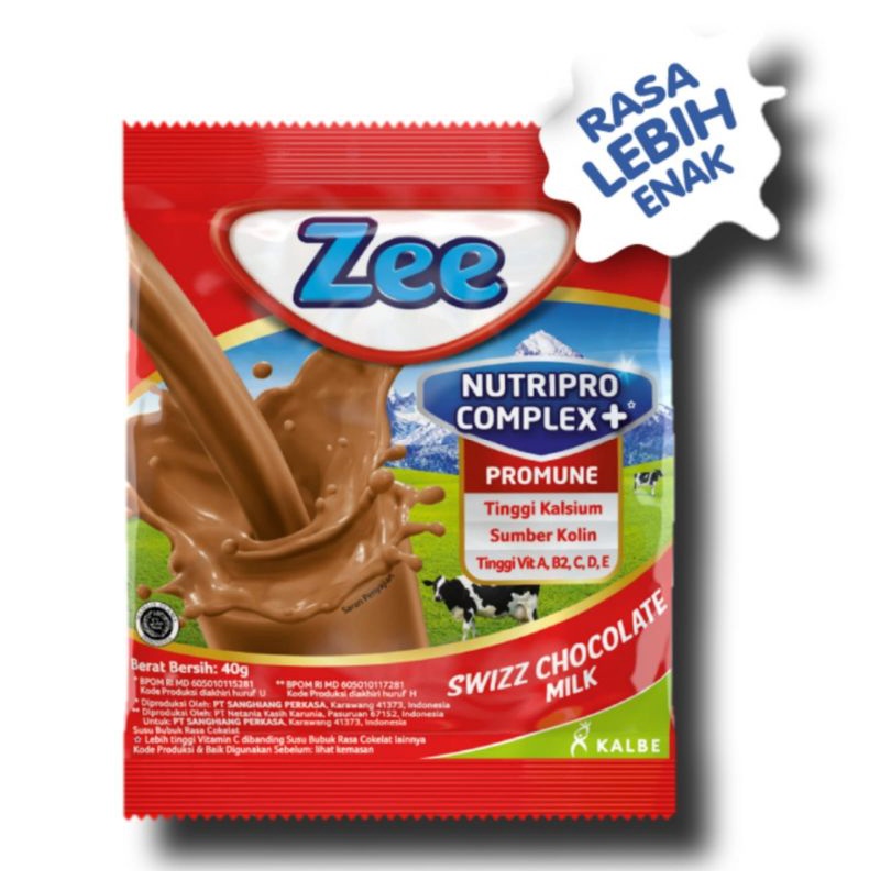 

ZEE renceng COKELAT 10x 39 gr
