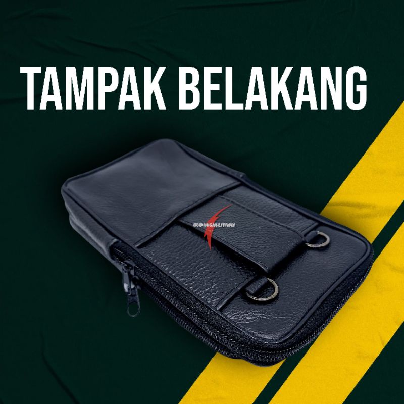 MINI BAG Tas Selempang Kulit - Tas Slempang Kulit Asli - Tas Kulit Pria - Tas Kulit Slim