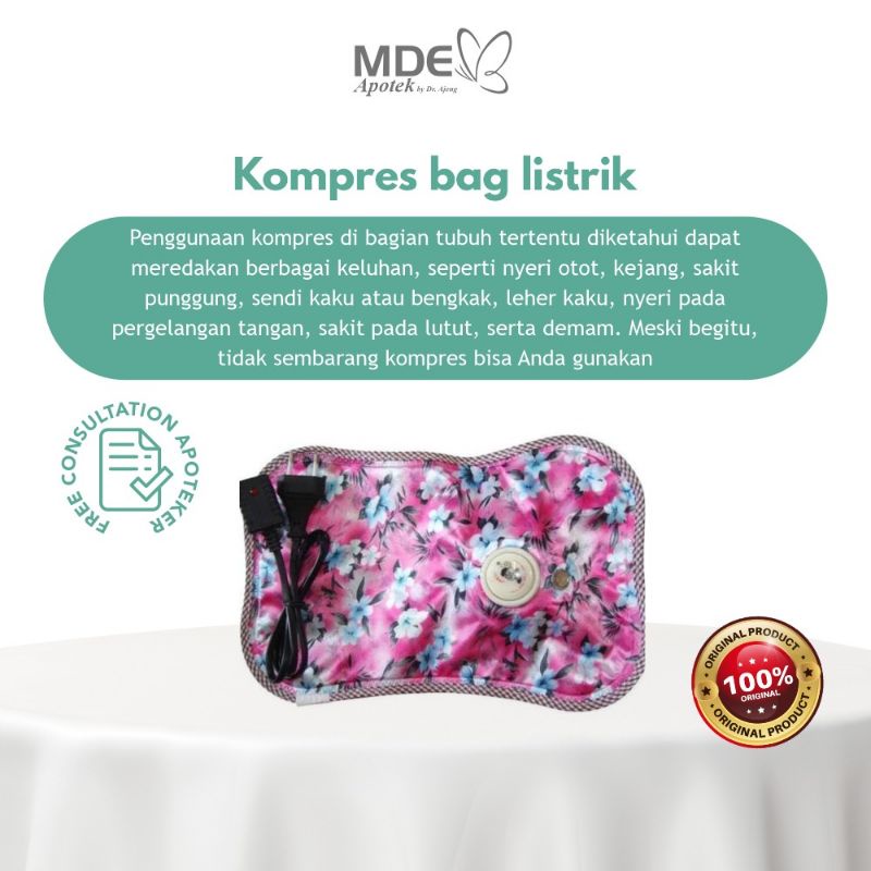 bantal kompres air panas elektrik