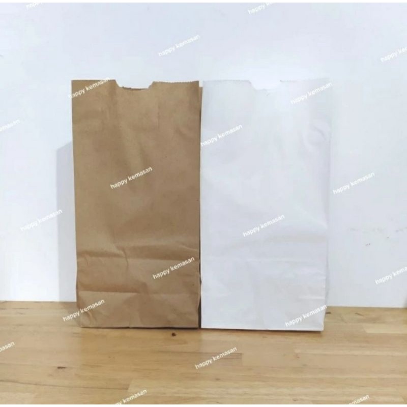 

Paper Bag / Pembungkus Makanan Kertas isi 100 Pcs