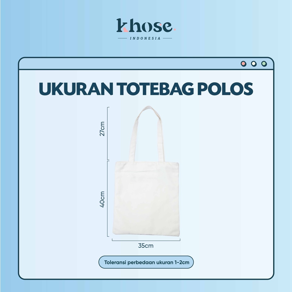 KHOSE ToteBag Wanita Kanvas Lo0ney Tunes Karakter Lucu / Goodie Bag Korea