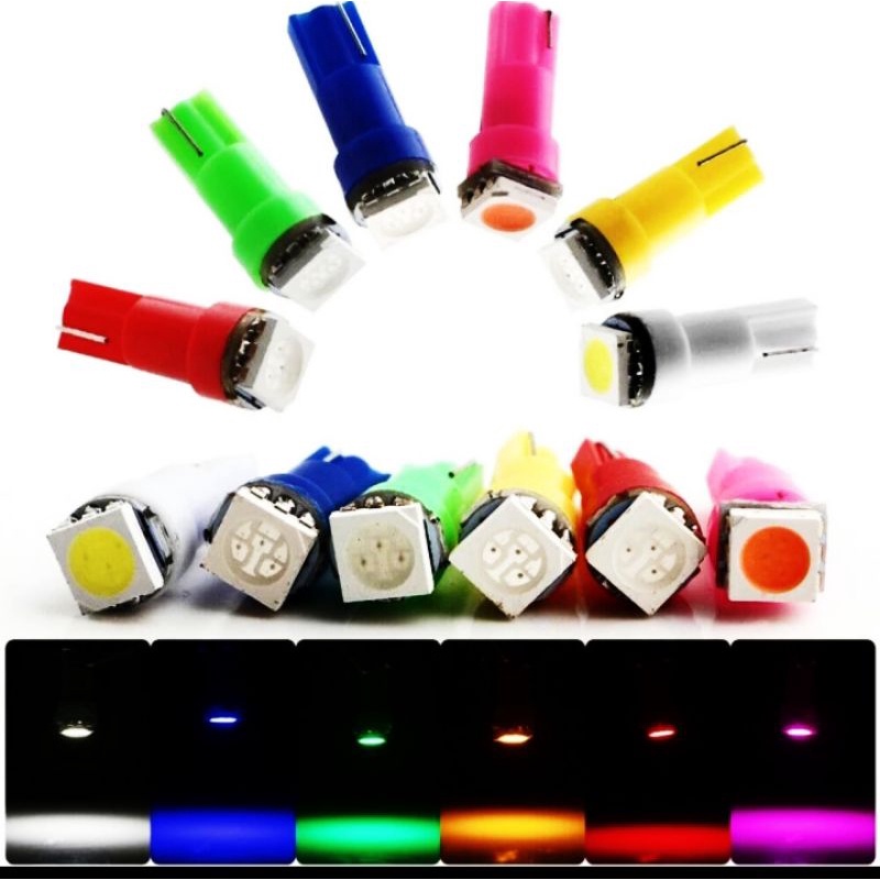 LAMPU LED T5 COB SPEEDOMETER MOBIL MOTOR