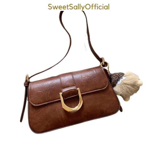 SweetSally -  Gadis Shoulder Bag Korean Vintage Tas Tangan Wanita