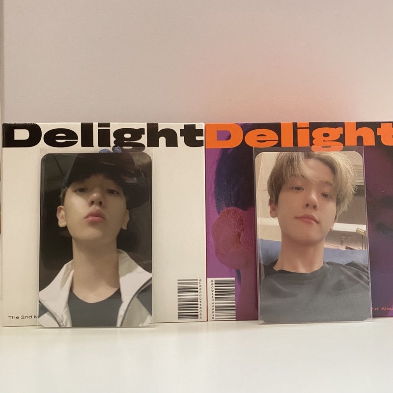 Baekhyun Delight Kihno cinnamon & mint ver. (unsealed)