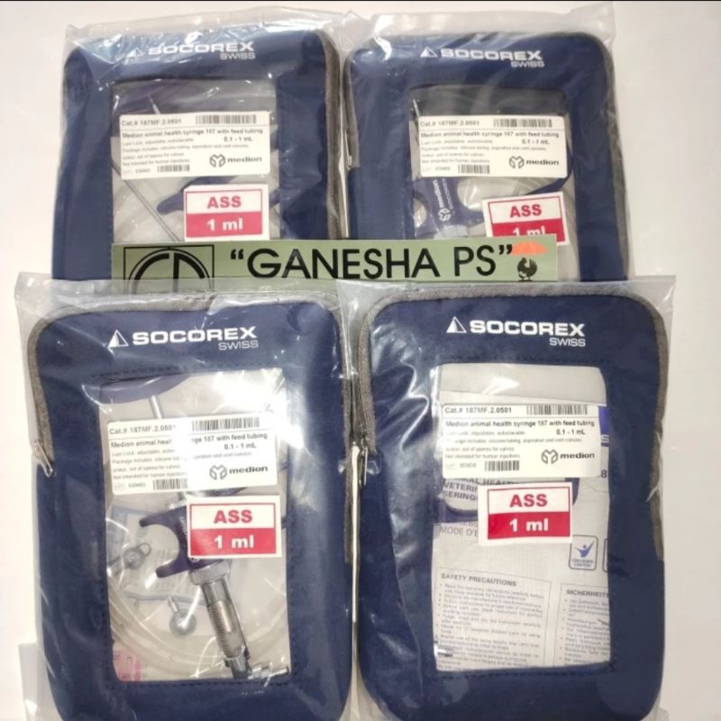 SOCOREX SWISS ORI,1ml - Alat Suntik Otomatis MEDION