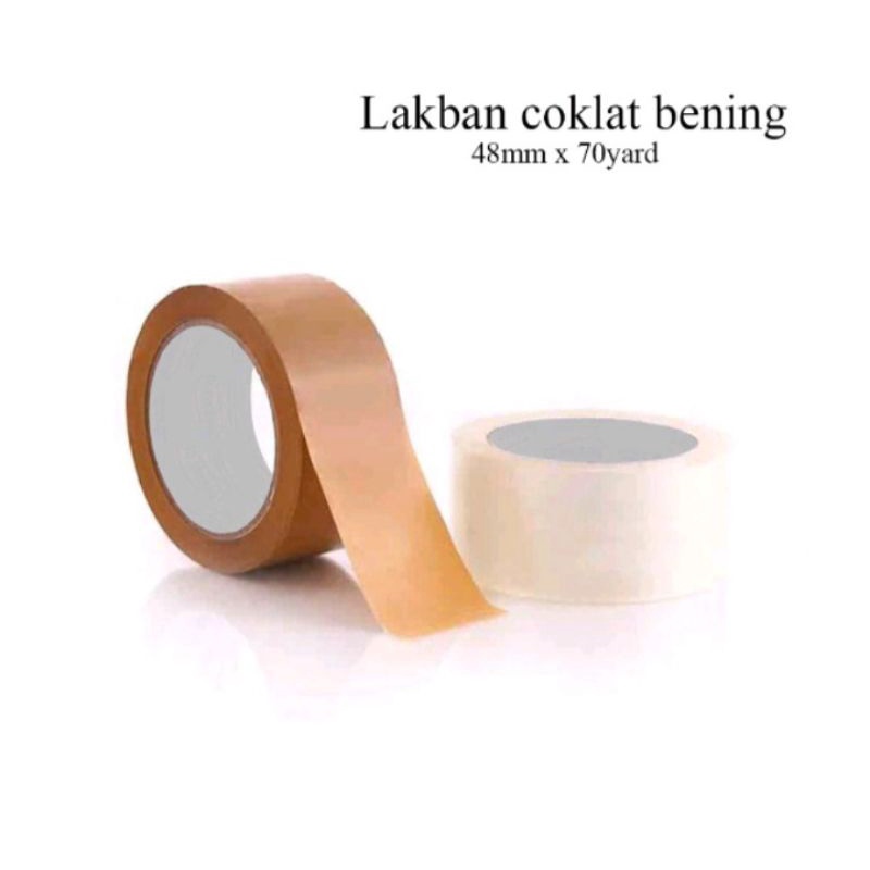 

LAKBAN COKLAT BENING 48MM 70YARD TA168