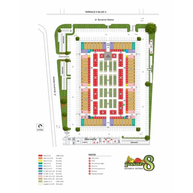 Kios Pasar 8 Suvarna Sutera