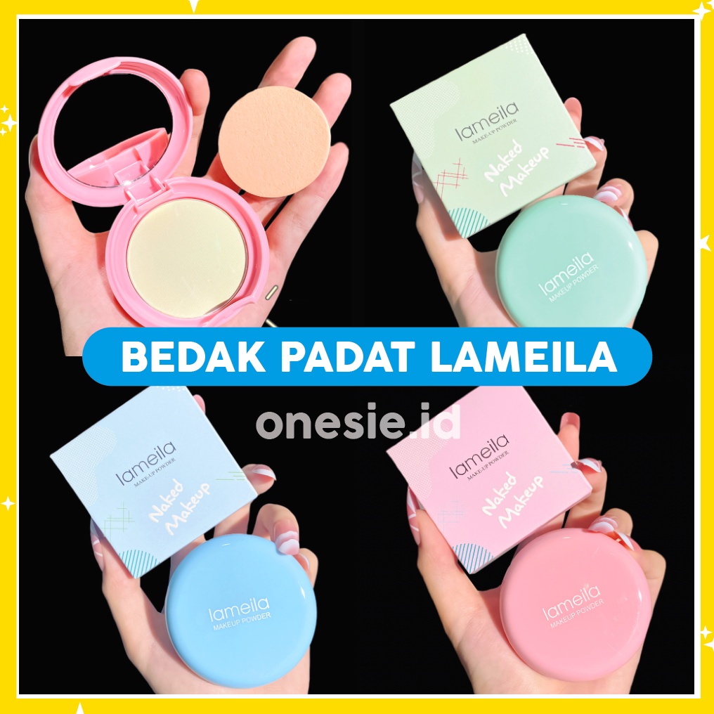LAMEILA Makaron Powder Professional Brand Pressed Mineral Bedak LA110 5046