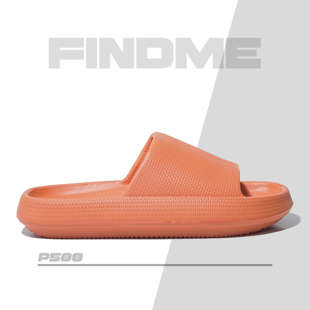 SANDAL INDOOR OUTDOOR UNISEX KARET TINGGI ANTI SLIP LICIN NYAMAN EMPUK IMPORT MURAH TUA P588 SLIDE