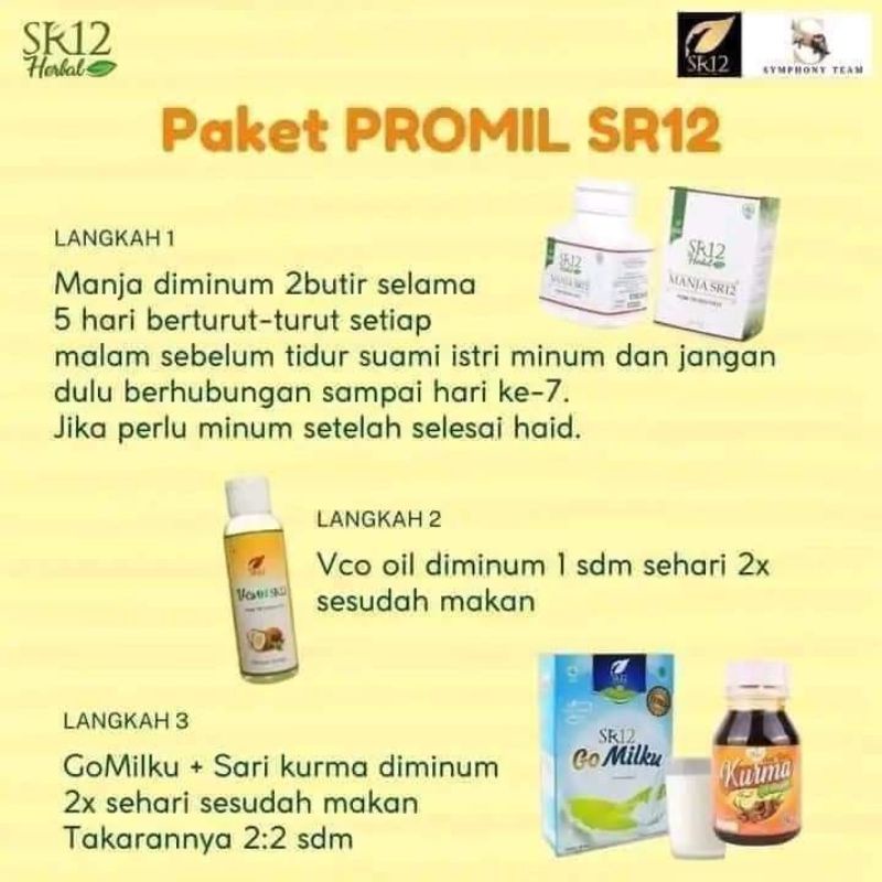 paket promil lengkap SR12