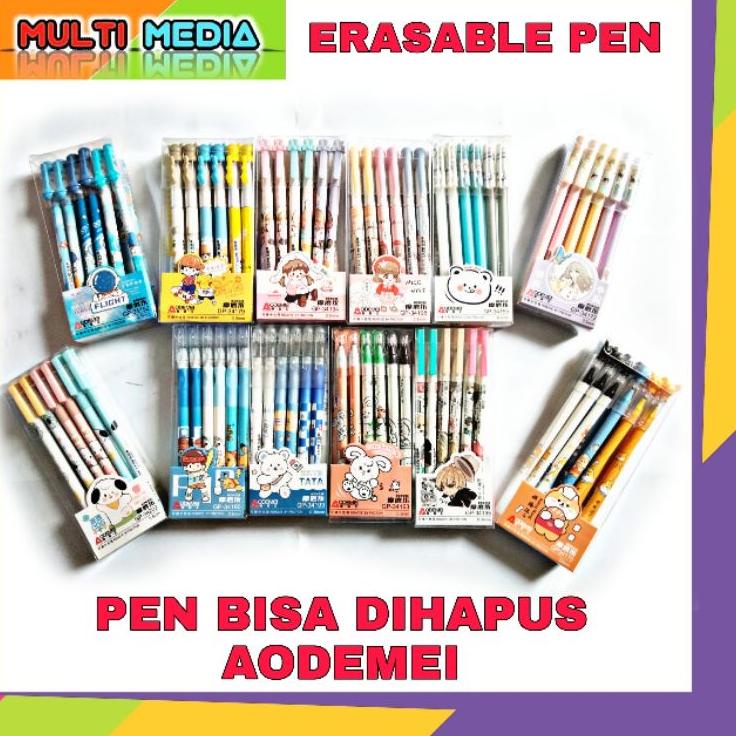 

AHX7-1RUT0 [ ISI 12 ] PEN KARAKTER BISA DIHAPUS ODEMEI / ERASABLE PEN AODEMEI ANV9