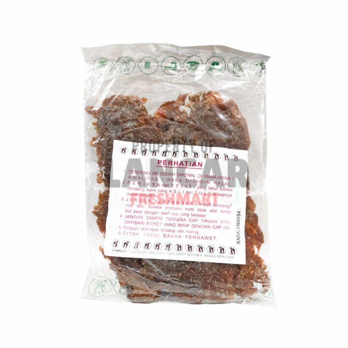 

Dendeng Sapi Cap Cabe Istimewa 250Gr Tx0349
