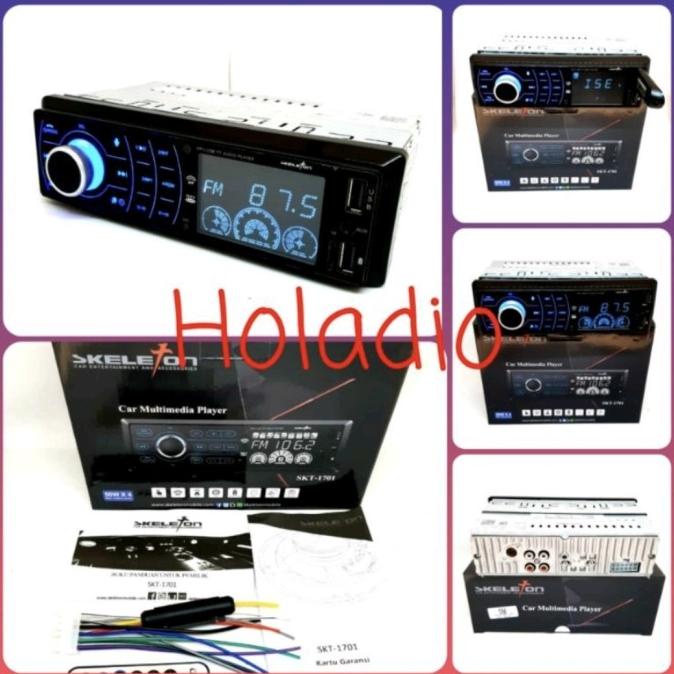 TAPE MOBIL HEADUNIT MP3 SKT-1701 / SKT 1701 BLUETOOTH FULLTOUCH 2 USB UH54O56K