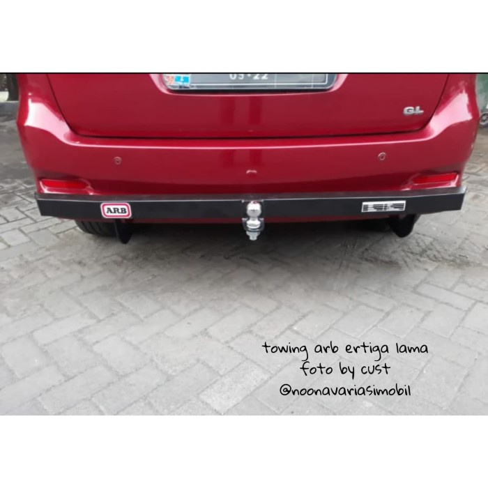 towing arb ertiga lama towing bar arb bumper belakang besi ertiga lama murah