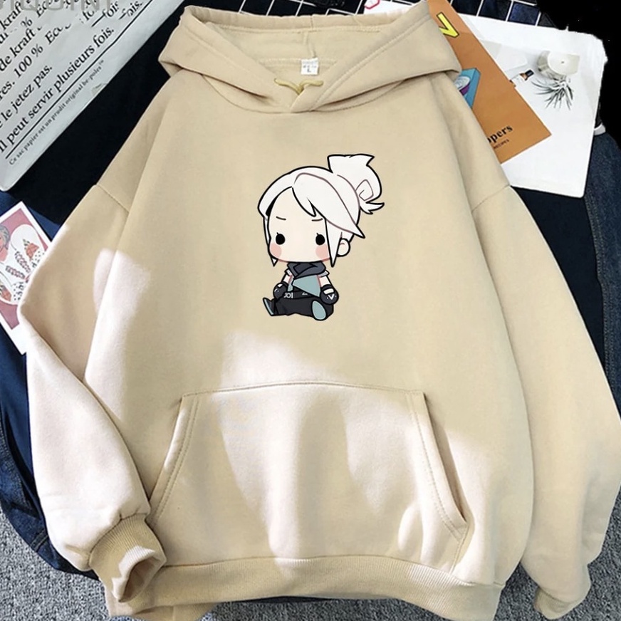 jett cute anime Jumper Hoodie II SMILE ART Sweater Hoodie II Sweter Oblong Topi Sz M - XL ( Pria &amp; Wanita / Anak &amp; Dewasa )