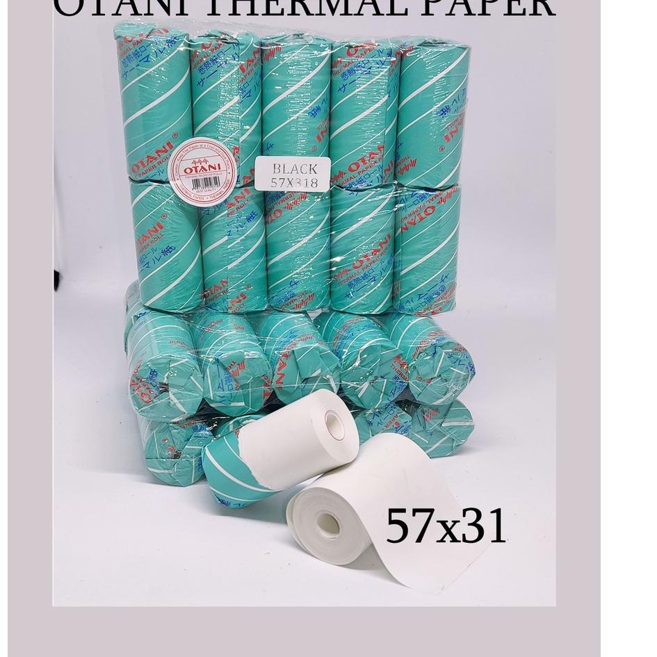 

Grosir lagi 1.1 OTANI Kertas Thermal/ Struk/ Kasir/ Bluetooth/ Paper Roll EDC 57x31mm 57x30 CHE2