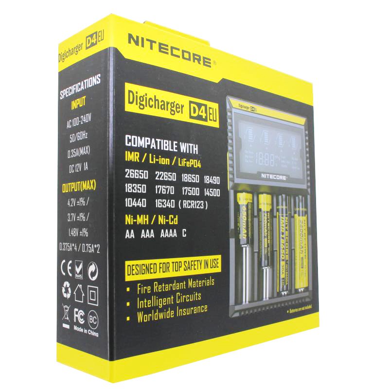 NITECORE D4 EU AUTHENTIC CHARGER