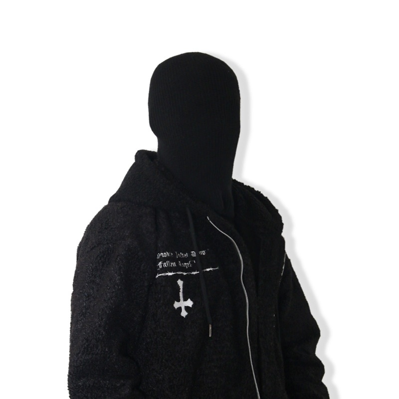 Sherpa Zip Hoodie drop 1 “Fallen Angel”