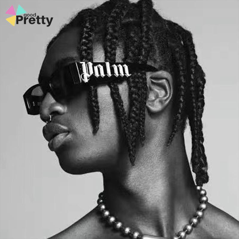 Kacamata Hitam Anti Radiasi Sunglass Retro Punk Hip-hop Gaya Untuk Wanita/Pria - PD