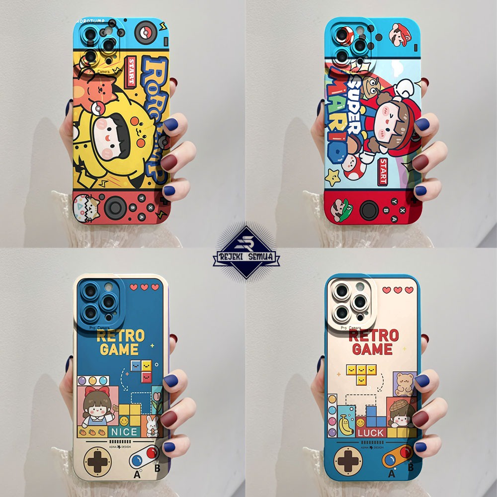 CUSTOM CASE SOFTCASE SILIKON PROCAMERA CONSOLE CUSTOM OPPO A3S A15 A15S A16 A1K A5S A7 A12 A11K A31 