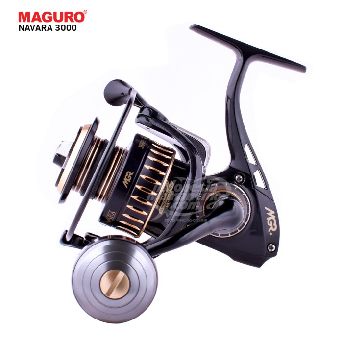 Reel Pancing Mini Reel Spinning Maguro Navara - 3000 Indonesiamemancing Terlaris]