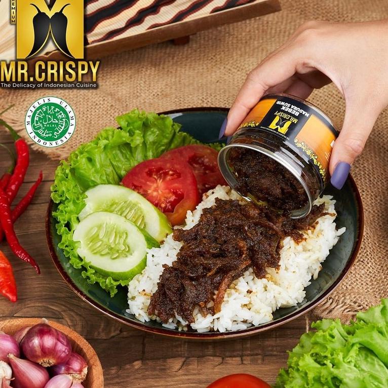 

[PRODUK MLQZH] Bebek Madura Suwir/Sambel Bebek Madura/Bumbu Ireng Asli Madura Mr.Crispy ARR