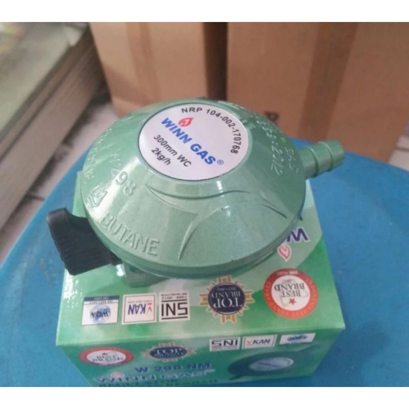 Kepala regulator kompor win gas W298 tanpa meter