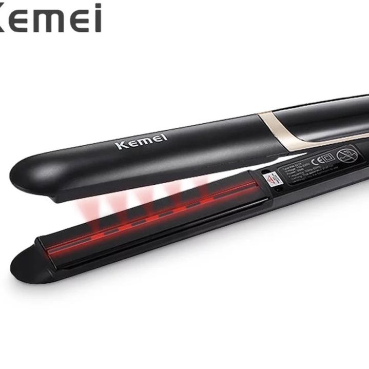 ㊊ Catokan Rambut Kemei 2219 / Catokan Kemei 2219 Infrared / Catok Rambut Kemei 2219 2in1 Infrared ✩