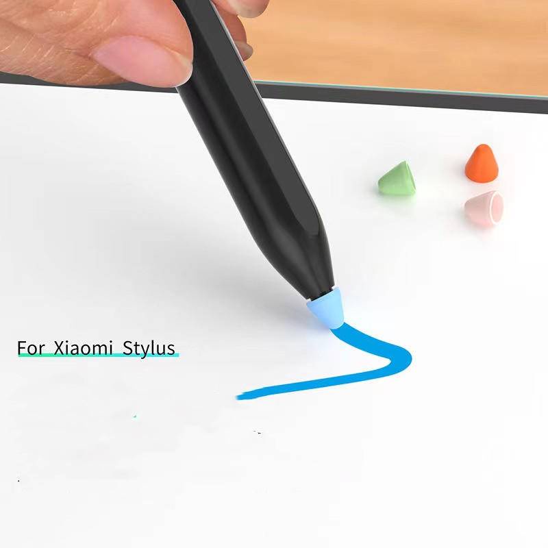 10pcs Cover Compatible Dengan Xiaomi Table Pencil Silicone Nibs Cover Pengganti Xiaomi Pensil stylus Pen Nib