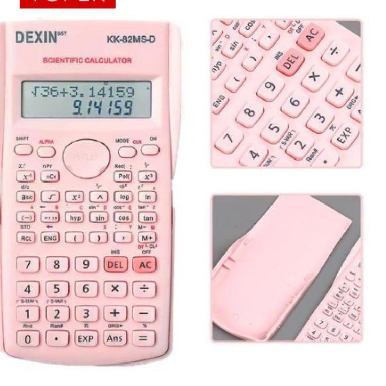 

((P-4-U ✪> TOPER Kalkulator Scientific Calculator Sin Cos Tan Function Aesthetic Estetik paling laris