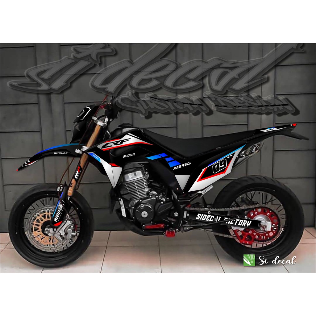 STIKER DECAL CRF 150l custom full body free request bagus murah keren