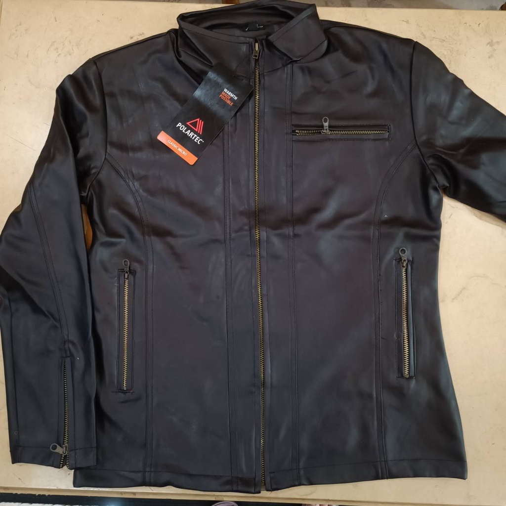 JAKET SEMI KULIT MODIST HIGH QUALITY - JAKET MOTOR PRIA