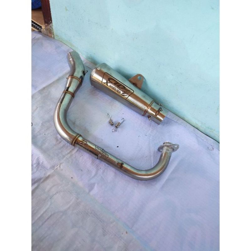 knalpot CLD monster leher cobra motor matic beat scopy Mio vario