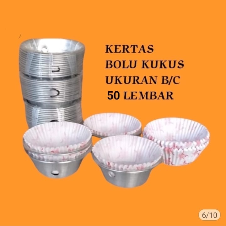 Cetakan Bolu Kukus / Cetakan Kue Bolu / Cetakan Muffin Aluminium Press (isi 12pcs)