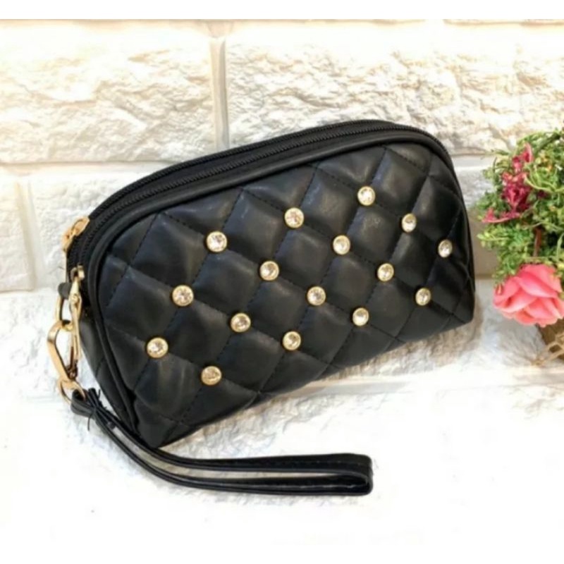COD-DOMPET WANITA PREMIUM 2 RUANG FASHION IMPORT