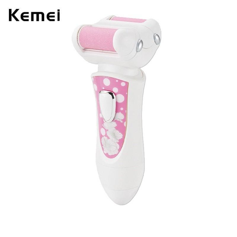 Kemei km-6034 personal pedi dengan 2 kepala