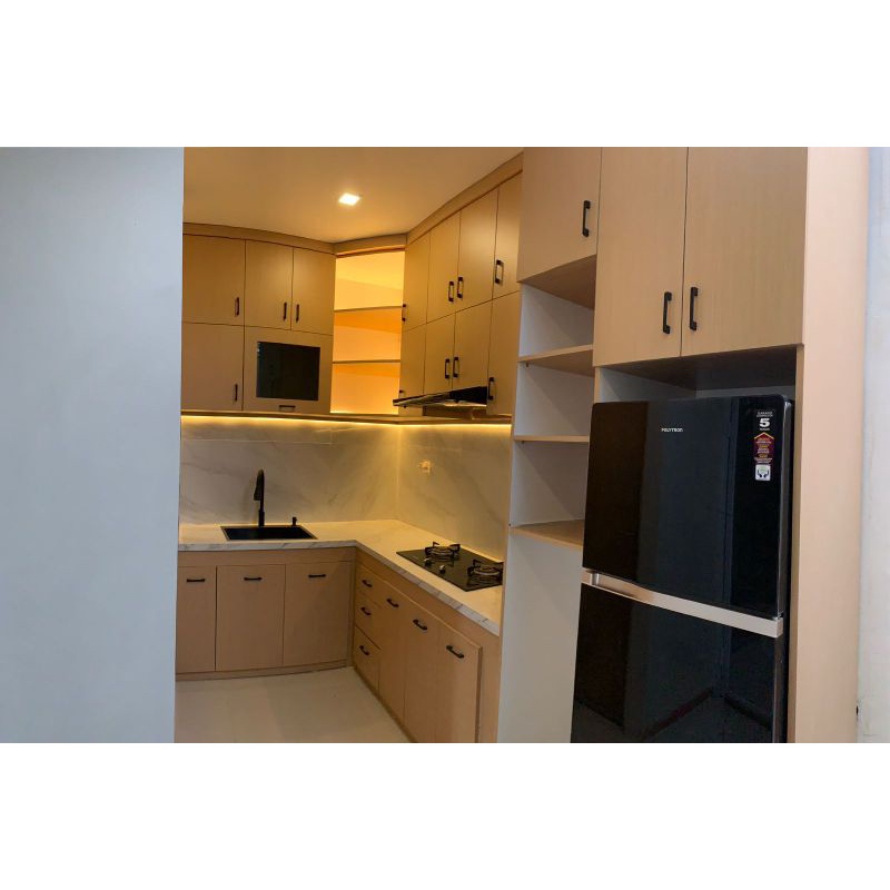 Jual Kitchet Set Atas / Kitchen set minimalis / Kitchen set hpl