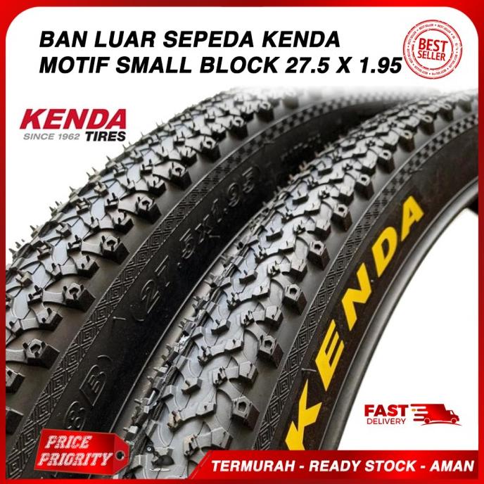 Ban Luar Kenda 27.5 X 195 / Ban Luar 27.5 X 1.95 Mtb Motif Small Block